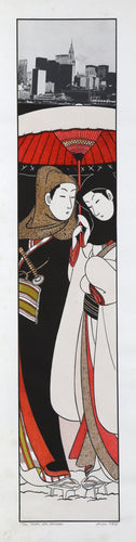 Lovers (after Harunobu) Screenprint | Michael Knigin,{{product.type}}