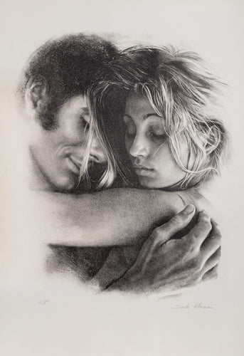 Lovers Asleep lithograph | Sandu Liberman,{{product.type}}