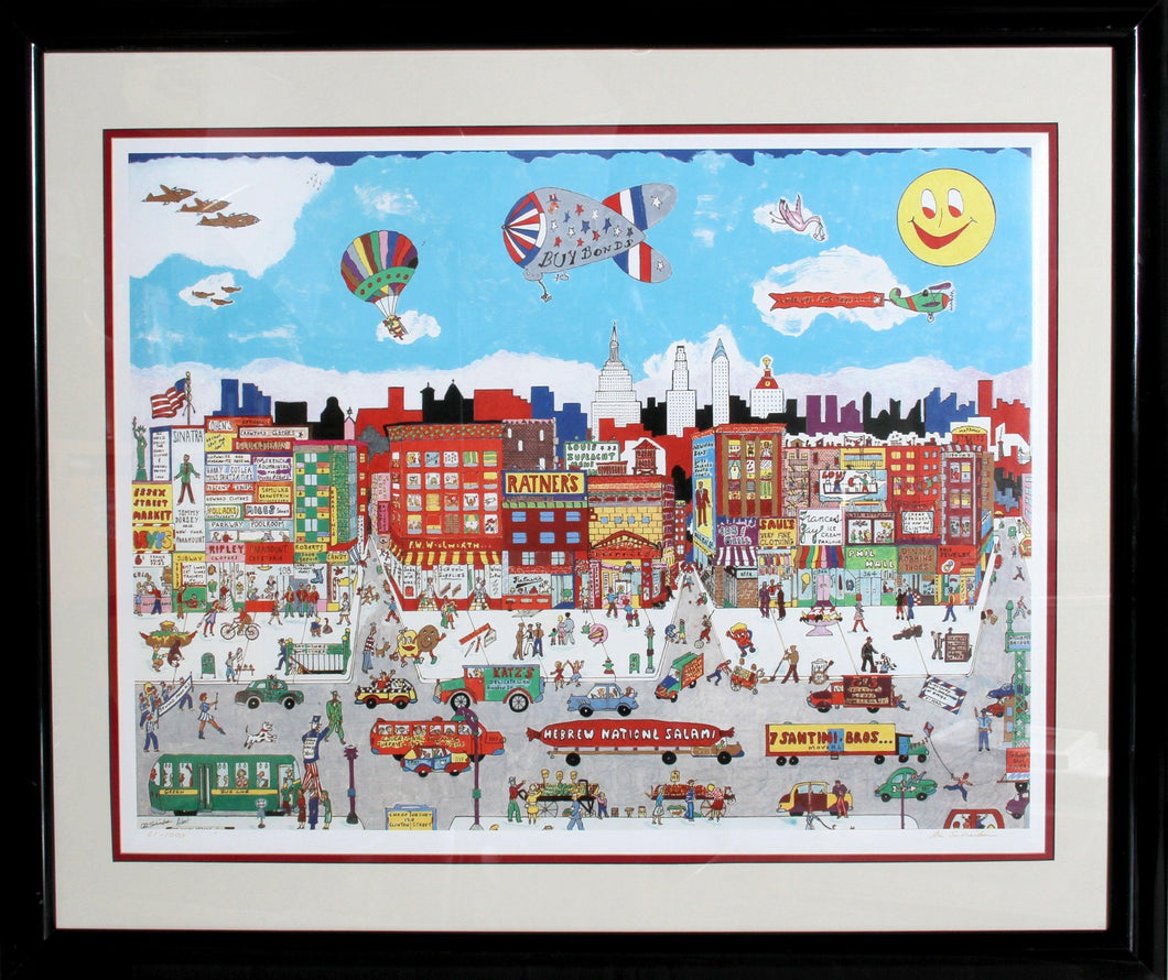 Lower East Side Lithograph | Al Schreiber,{{product.type}}