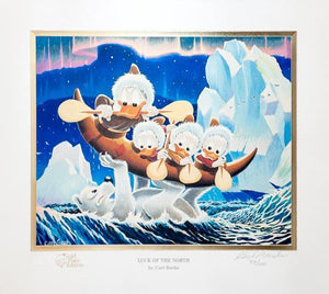 Luck of the North Lithograph | Carl Barks,{{product.type}}