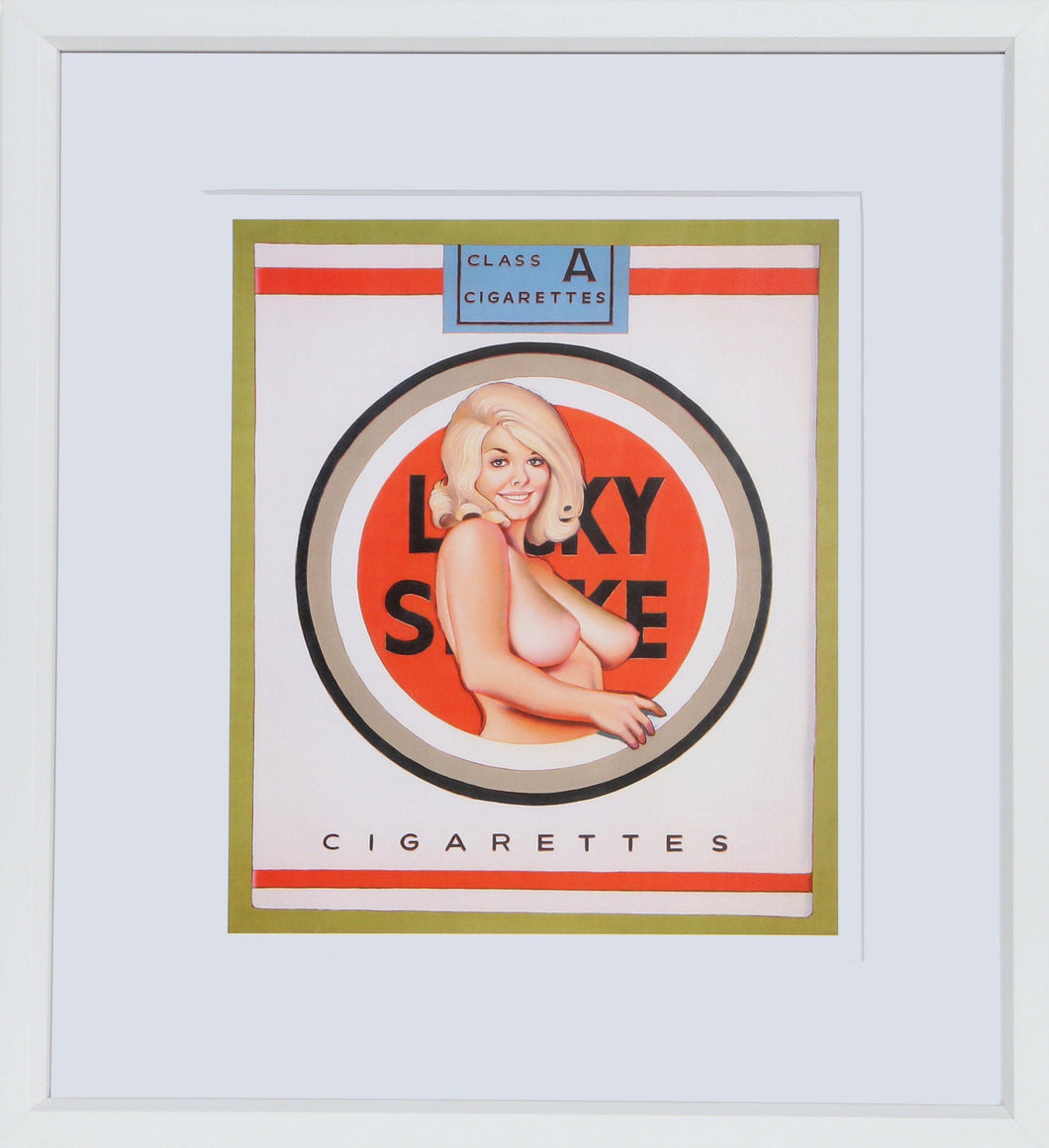 Lucky Strike Poster | Mel Ramos,{{product.type}}