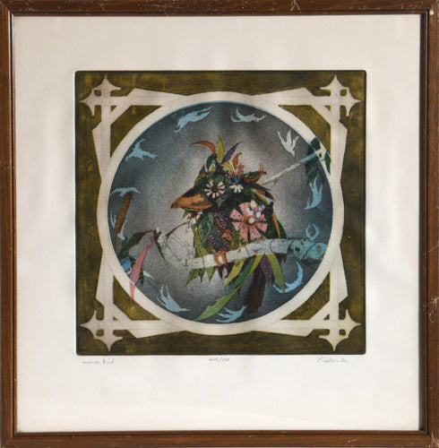 Lunar Bird Etching | Charles S. Klabunde,{{product.type}}