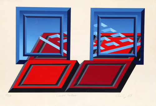 Lunar Tables Screenprint | Michael Challenger,{{product.type}}