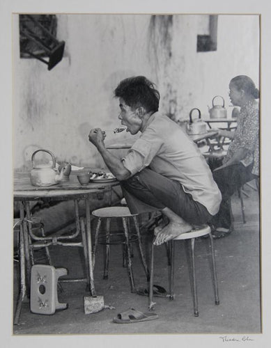 Lunch in Hong Kong Black and White | Theodore Cohen,{{product.type}}