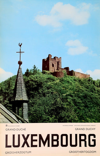 Luxembourg - Grand-Duchy III Poster | Travel Poster,{{product.type}}