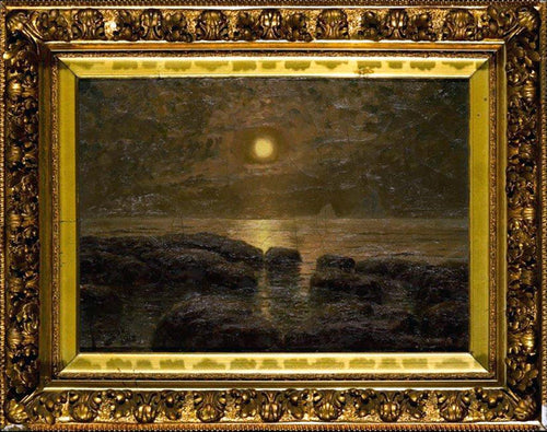 Lynn Beach, Massachusetts Oil | Edward Browaski,{{product.type}}