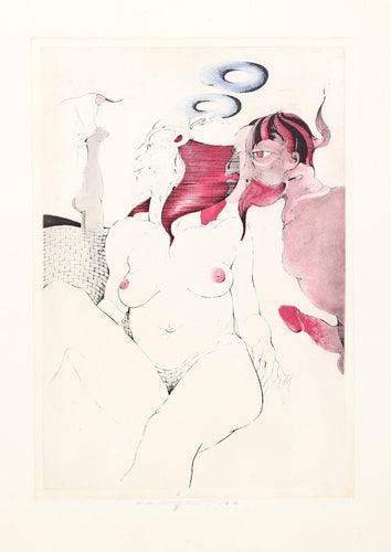 Lysistrata V Etching | WP Eberhard Eggers,{{product.type}}