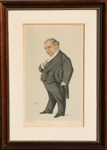 M. Jean Baptiste Leon Say Lithograph | Leslie Matthew Ward (Spy),{{product.type}}
