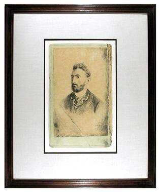 M. Russian - El Superior-del Bellarose - NY Lithograph | Raphael Soyer,{{product.type}}