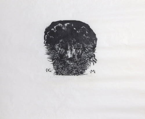 Mabuse Woodcut | Leonard Baskin,{{product.type}}