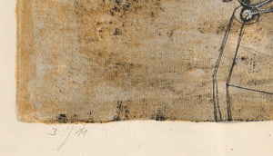 Machine sur Marron Screenprint | Christian Jaccard,{{product.type}}