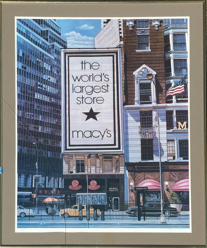 Macy's - The World's Largest Store Lithograph | Ken Keeley,{{product.type}}