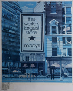 Macy's The Worlds Largest Store poster | Ken Keeley,{{product.type}}