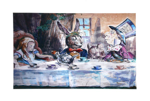 Mad Tea Party from Alice in Wonderland Series, Provincetown Mass. Digital | Jonathan Singer,{{product.type}}