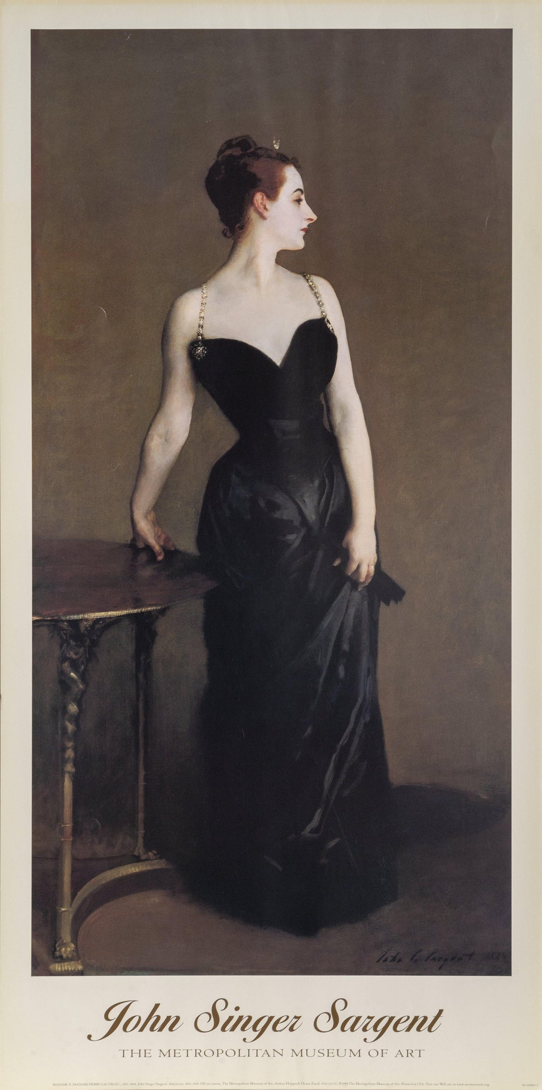 Madame X Poster | John Singer Sargent,{{product.type}}