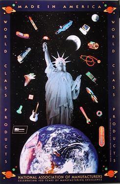 Made in America Poster | Peter Max,{{product.type}}
