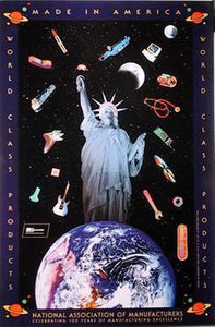 Made in America Poster | Peter Max,{{product.type}}