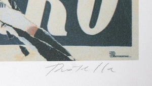 Made to Order Love (Marlene Dietrich) Screenprint | Mimmo Rotella,{{product.type}}