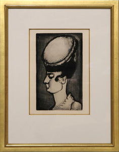 Mademoiselle Irma from Reincarnations du Pere Ubu Etching | Georges Rouault,{{product.type}}