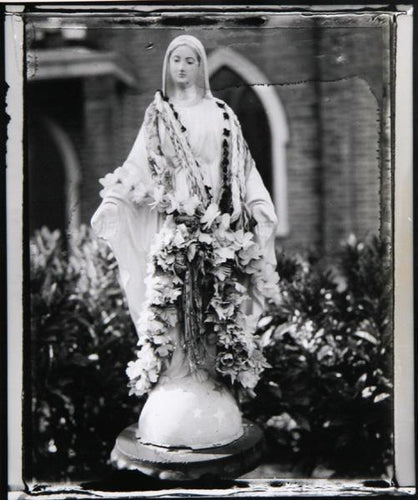 Madonna Statue Black and White | Brad Starks,{{product.type}}