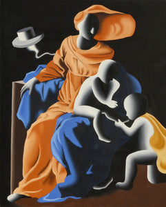 Madonna the Hat Oil | Mark Kostabi,{{product.type}}