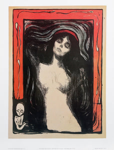 Madonna with Fetus Poster | Edvard Munch,{{product.type}}