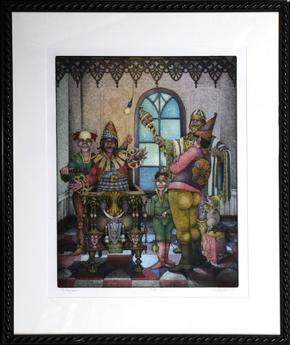 Magicians Etching | Charles S. Klabunde,{{product.type}}