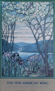 Magnolia and Irises - The New American Wing Metropolitan Museum of Art Poster | Louis Comfort Tiffany,{{product.type}}