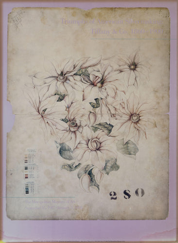 Magnolia Vase Enameling Notations Poster | Louis Comfort Tiffany,{{product.type}}