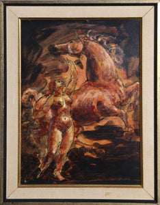 Maiden and Horse Oil | Charles Burdick,{{product.type}}