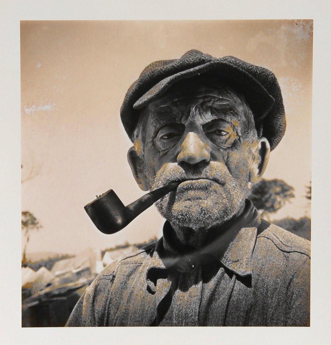 Maine 3 - Man with Pipe Black and White | Kosti Ruohomaa,{{product.type}}