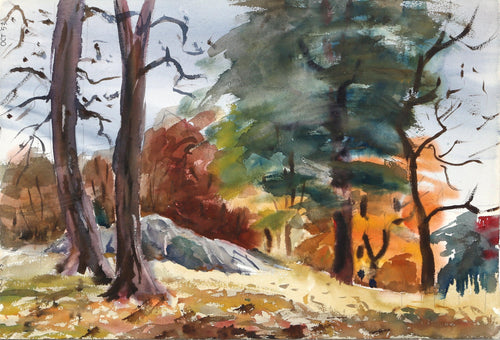 Maine (P6.59) Watercolor | Eve Nethercott,{{product.type}}