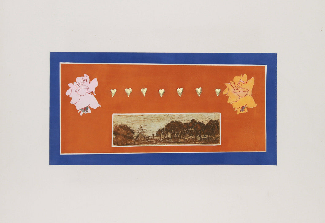 Maison de l'Amour III Etching | Mireille Kramer,{{product.type}}