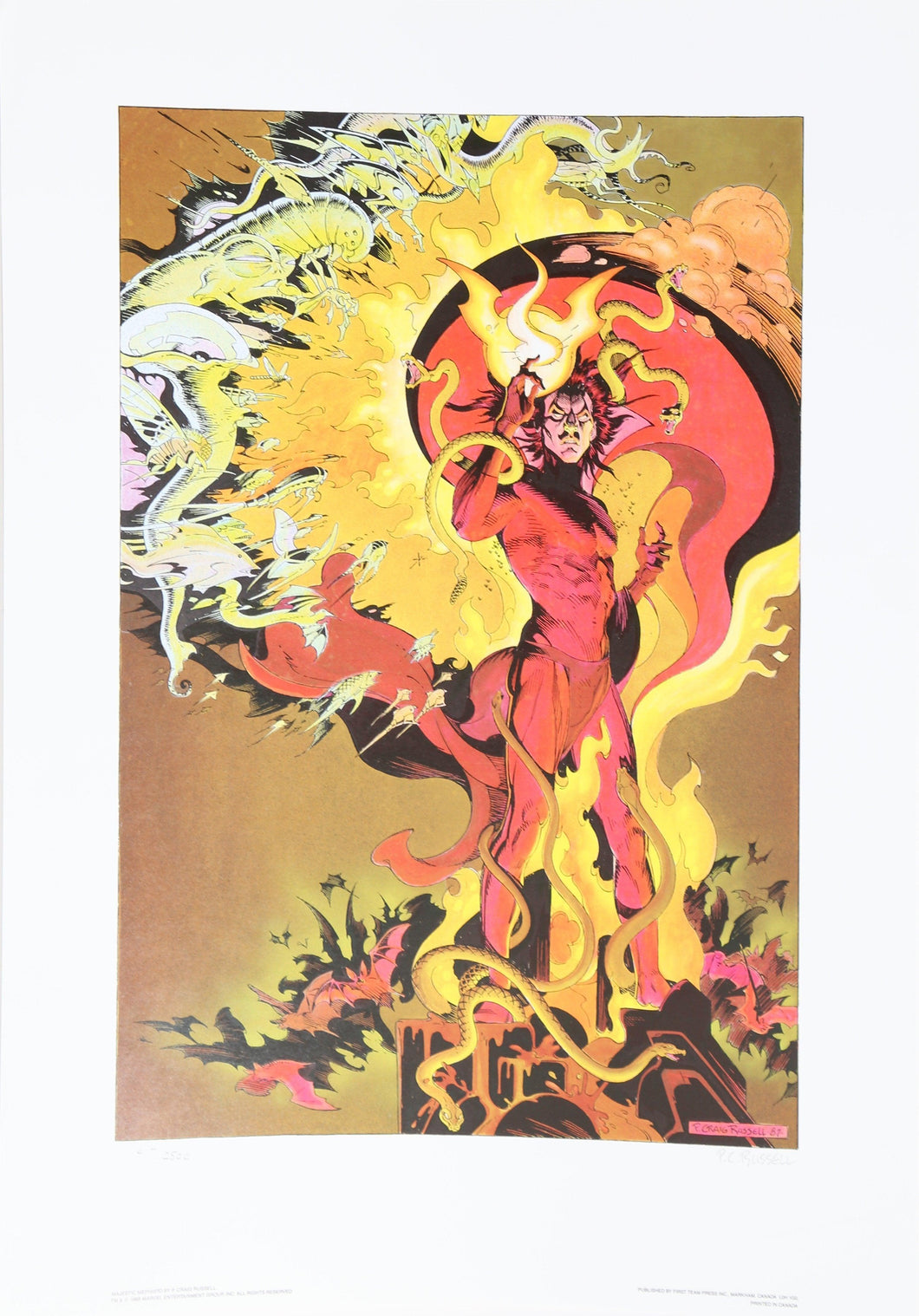 Majestic Mephisto Lithograph | P. Craig Russell,{{product.type}}