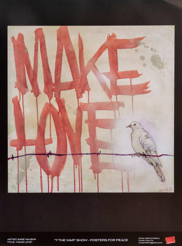 Make Love Poster | Sage Vaughn,{{product.type}}