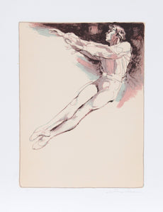Male Dancer Lithograph | Jim Jonson,{{product.type}}