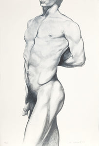 Male Nude 4 Lithograph | Lowell Blair Nesbitt,{{product.type}}