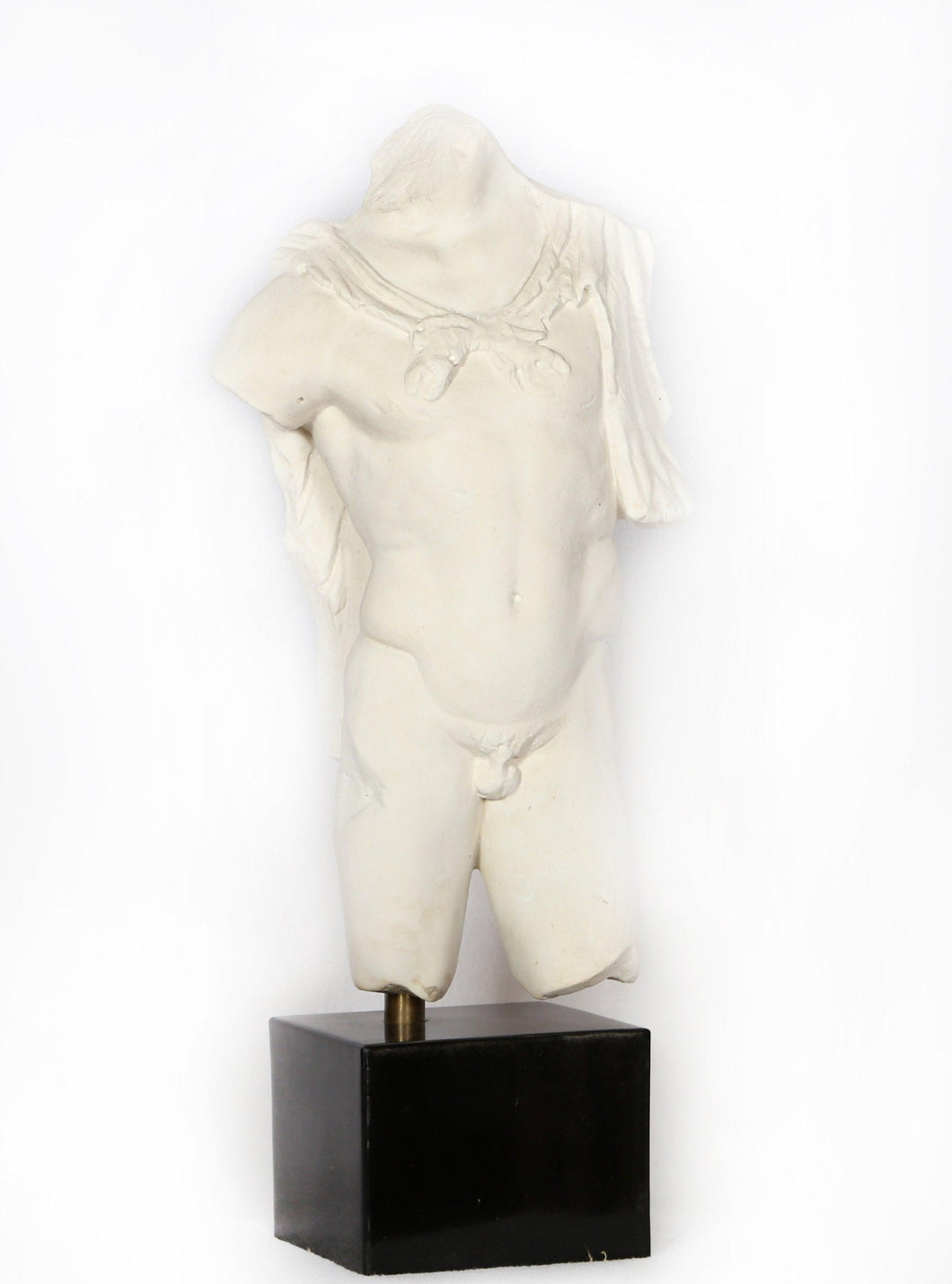 Male Torso with Cape Ceramic | Unknown Artist,{{product.type}}