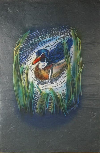 Mallard Duck Lithograph | Stan Keith Peskett,{{product.type}}