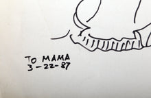 Mama Drawing Sharpie | Erik Freyman,{{product.type}}