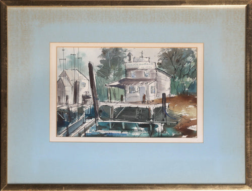 Mamaronek Works Watercolor | Unknown Artist,{{product.type}}