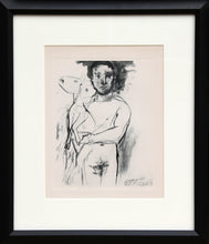 Man and Goat, Plate 3 Etching | Pablo Picasso,{{product.type}}