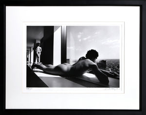 Man and Woman at Window Black and White | Lucien Clergue,{{product.type}}