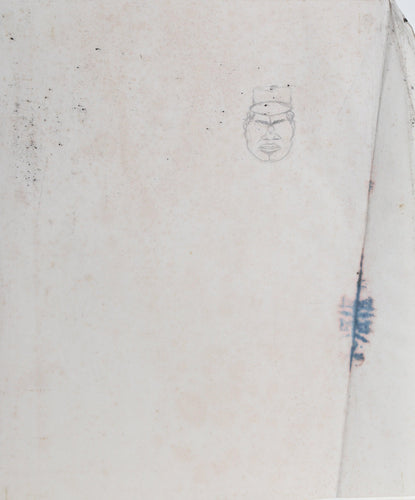 Man in Hat Study Pencil | Jon Robyn,{{product.type}}