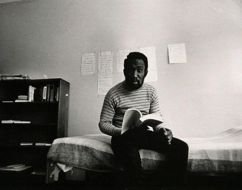 Man Reading Black and White | Donal Holway,{{product.type}}