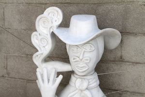 Man Smoking Cigar Stone | Ellen Brenner-Sorensen,{{product.type}}