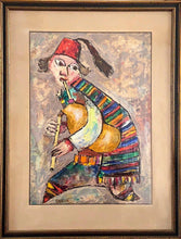 Man with Bagpipe acrylic | Jovan Obican,{{product.type}}