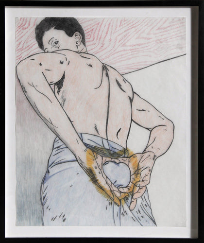 Man with Heart Pencil | Rudy Royval,{{product.type}}