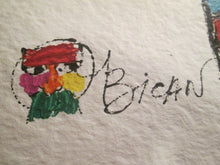 Man with Two Birds Acrylic | Jovan Obican,{{product.type}}