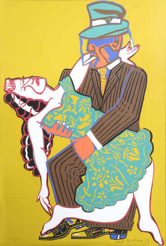 Mango Mango Screenprint | Red Grooms,{{product.type}}